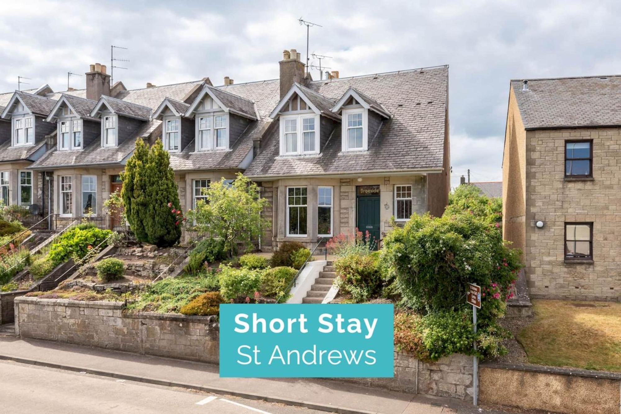 Villa Braeside à St Andrews Extérieur photo